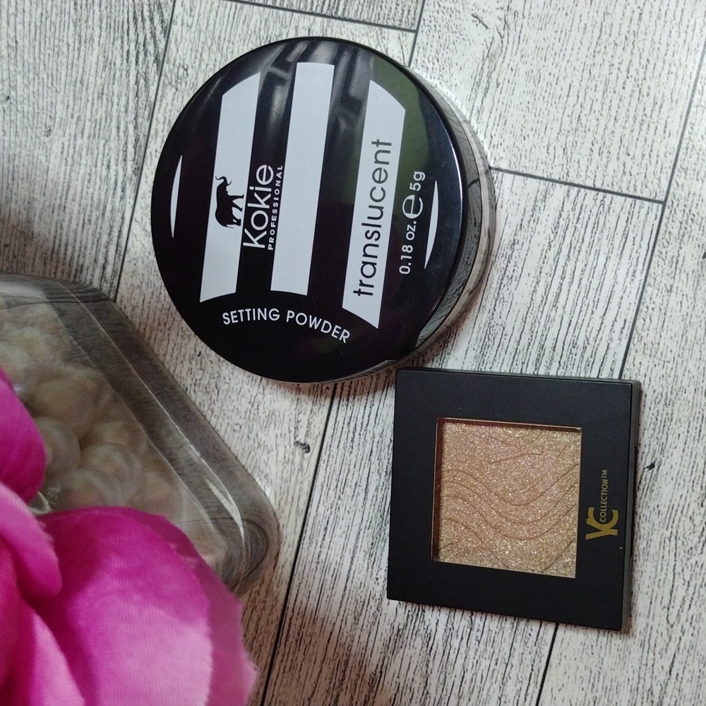 YC Collection Highlight & Kokie Cosmetics Setting Powder NWT